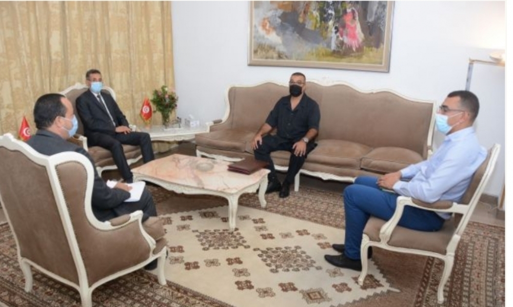 وزير الداخلية يستقبل ممثلين عن النقابة العامة للحرس الوطني