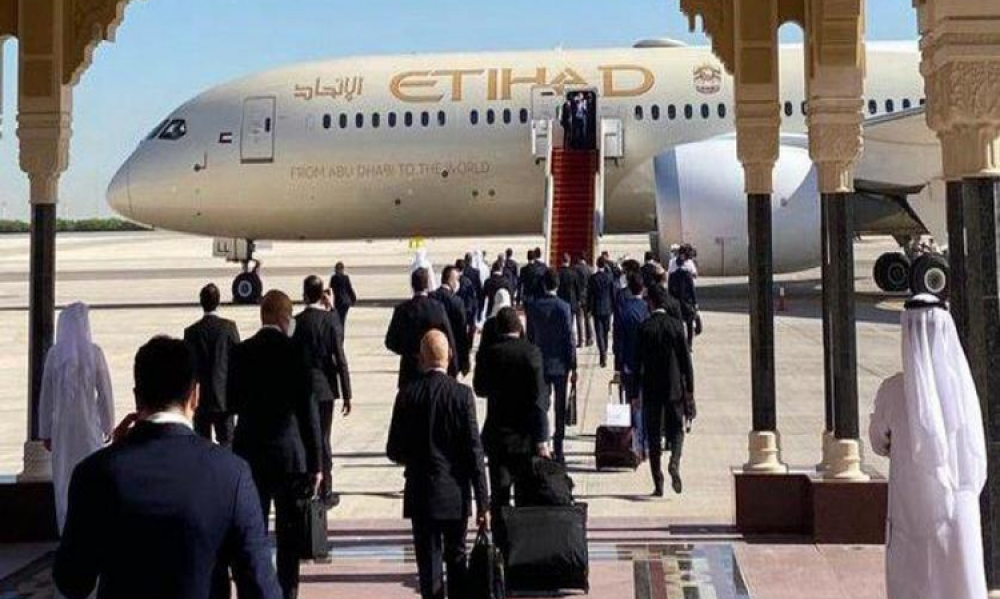بحضور مسؤولين أمريكيّين، وفد حكومي إماراتي يتوجه إلى إسرائيل في أوّل زيارةٍ رسميّة