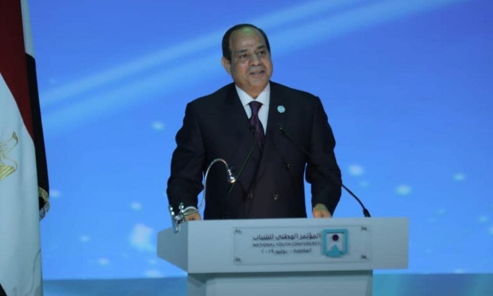 السيسي يرحب بالجهود المشتركة للولايات المتحدة الامريكية والسودان واسرائيل حول تطبيع العلاقات بين السودان واسرائيل 