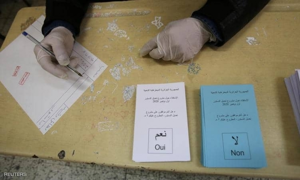  الجزائر / 23.7% نسبة المشاركة في الإستفتاء على تعديل الدستور