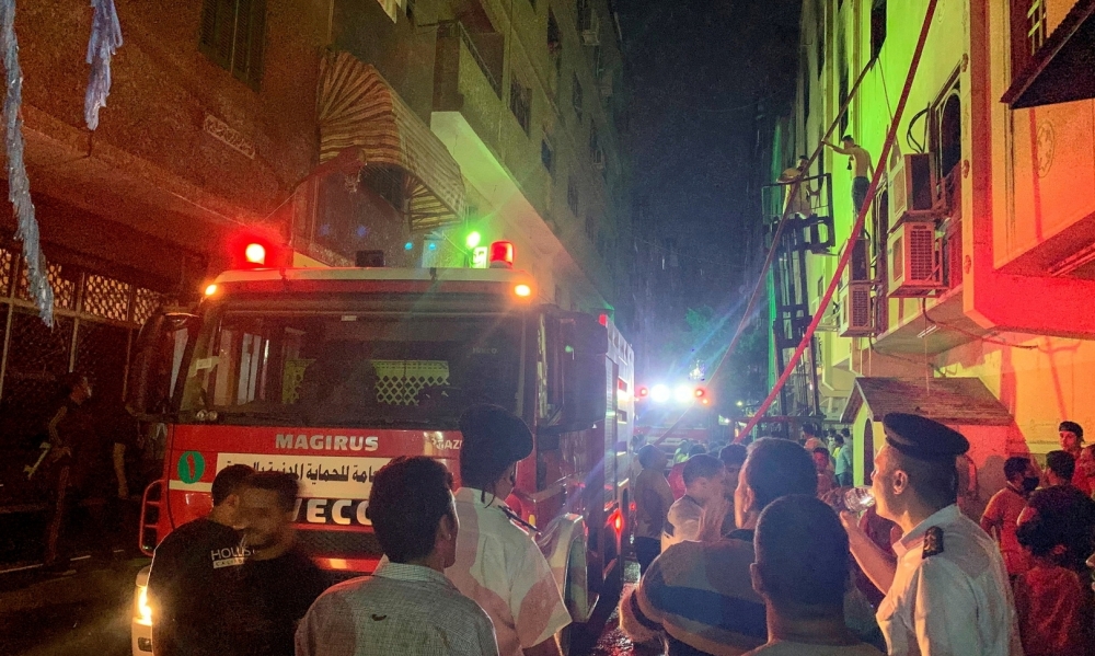 مصر / حريق هائل في كنيسةٍ بالجيزة وعضو في مجلس الشيوخ يكشف التفاصيل وعدد الضحايا