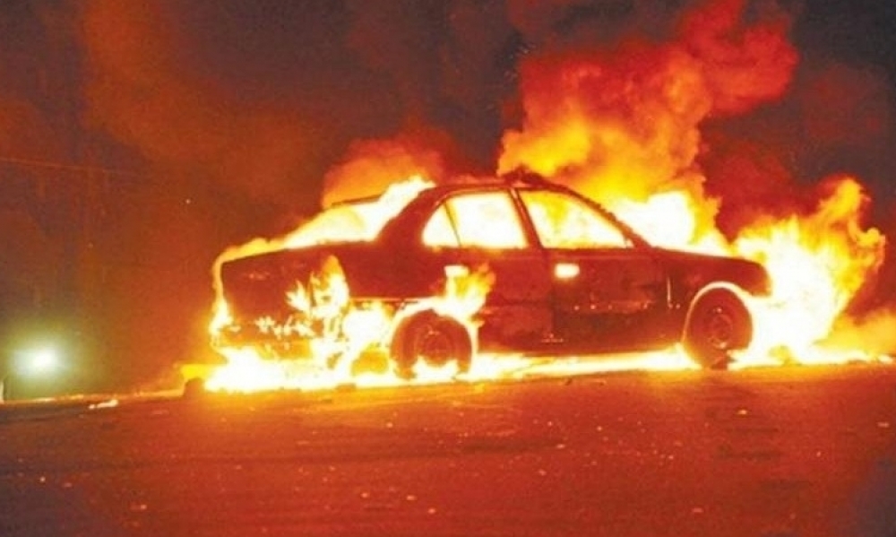 طبلبة - المنستير / حرق سيّارتَيْن للحرس الوطني عمليّة إرهابيّة والتهديدات لا تزال قائمة