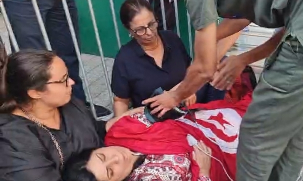 نقل عبير موسي الى المستشفى 