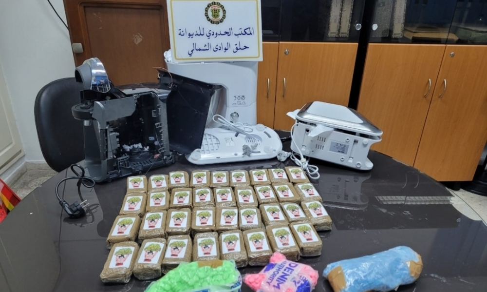 حلق الوادي : احباط محاولة تهريب كمية من مخدر القنب الهندي و الاقراص المخدرة نوع اكستازي