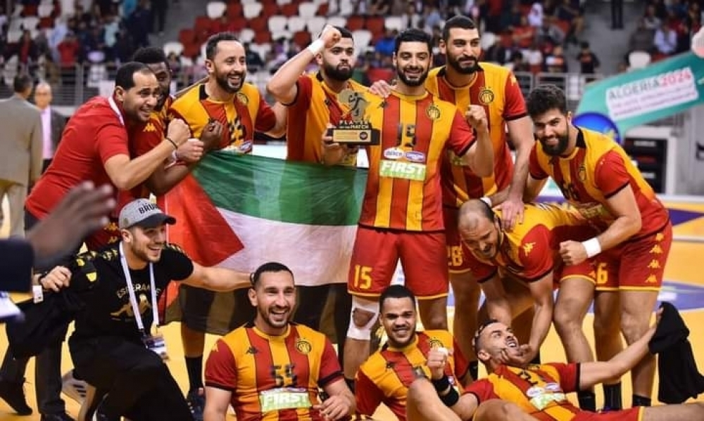  الترجي الرياضي التونسي بطل كأس الكؤوس القارّية في كرة اليد  