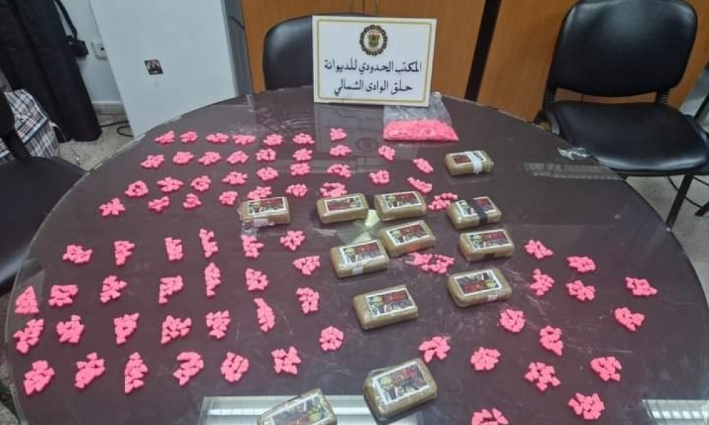  مصالح الديوانة بميناء حلق الوادي :إ حباط محاولة تهريب 32 صفيحة من مخدر القنب الهندي و1000حبة مخدرة نوع "اكستازي" 