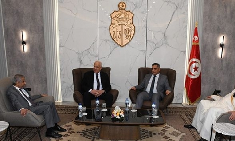 وزير الداخلية يستقبل عدد من وزراء الداخلية العرب