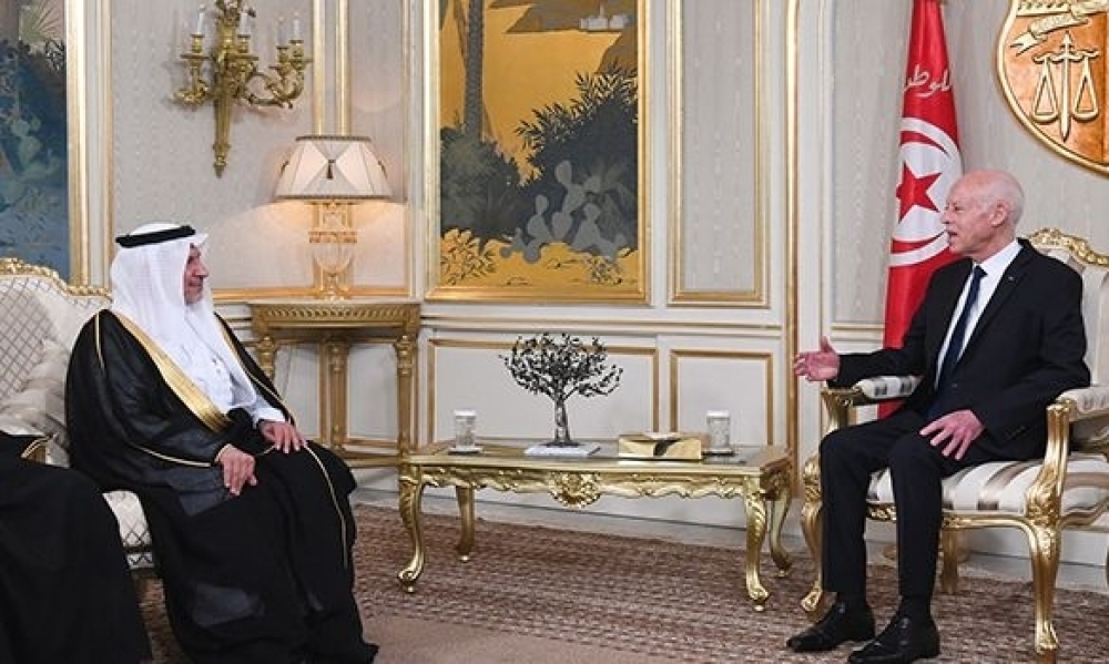 سعيّد يستقبل المستشار المشرف العام على مركز الملك سلمان للإغاثة والأعمال الإنسانية السعودي
