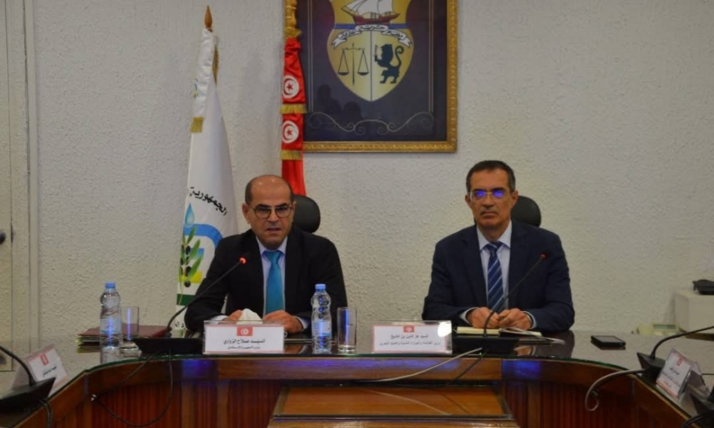 جلسة عمل تنسيقية تحت إشراف وزير الفلاحة والموارد المائية والصيد البحري ووزير التجهيز والاسكان  