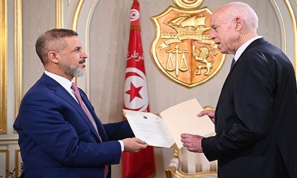 رئيس الجمهورية يتسلم دعوة خطية من نظيره العراقي