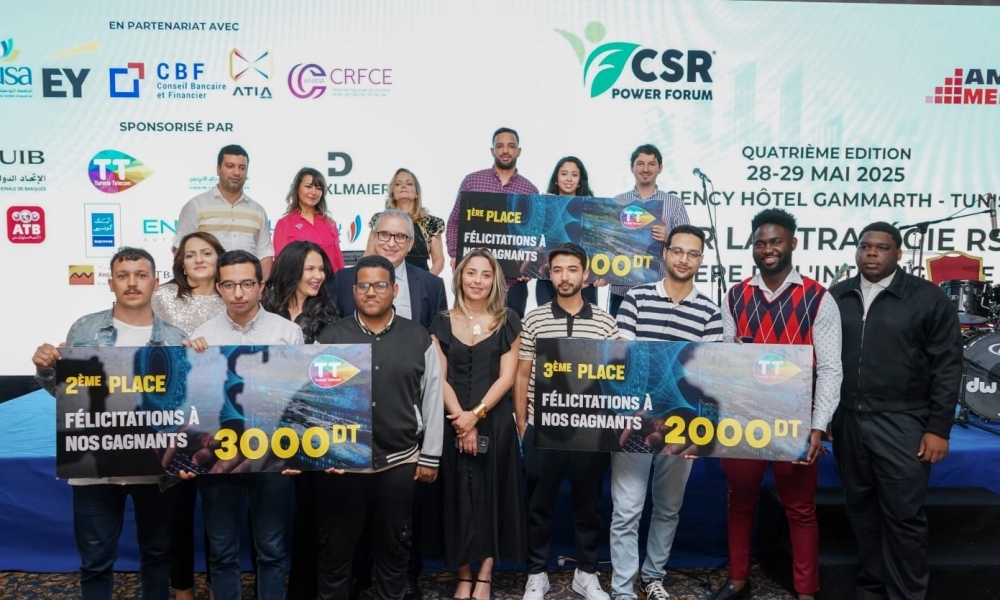  اتصالات تونس تتحصّل على جائزة المسؤولية المجتمعية من Eco Tech & Innovation عن مشروعها الريادي "المدينة الذكية الإيكولوجية"