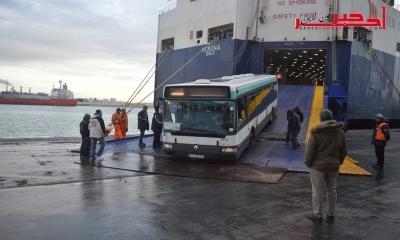 La Goulette: Arrivage de 100 bus d’occasion à La Goulette