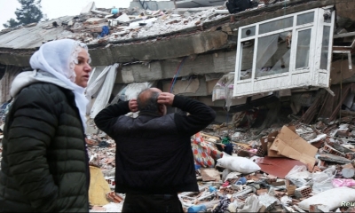 زلزال ثان يضرب جنوب تركيا والعاصمة السورية دمشق