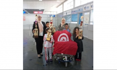  قبلّي : التّلميذ الياس معالي يفوز بالمرتبة الثّانية في البطولة العالميّة للحساب الذّهني بتايوان
