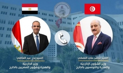 فحوى مكالمة هاتفية بين وزير الخارجية ونظيره المصري